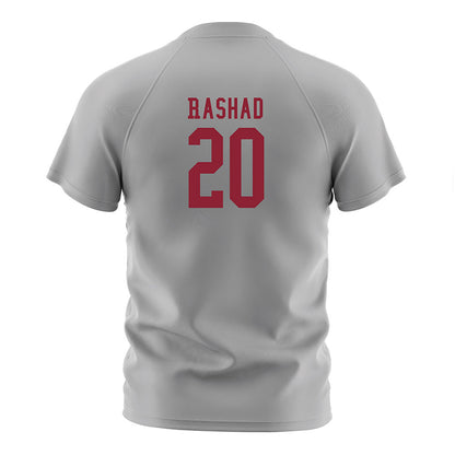 SCU - NCAA Men's Soccer : Khalil Rashad - Grey Soccer Jersey