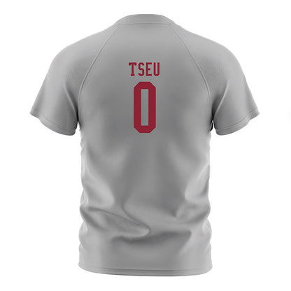 SCU - NCAA Men's Soccer : Carter Tseu - Grey Soccer Jersey-1