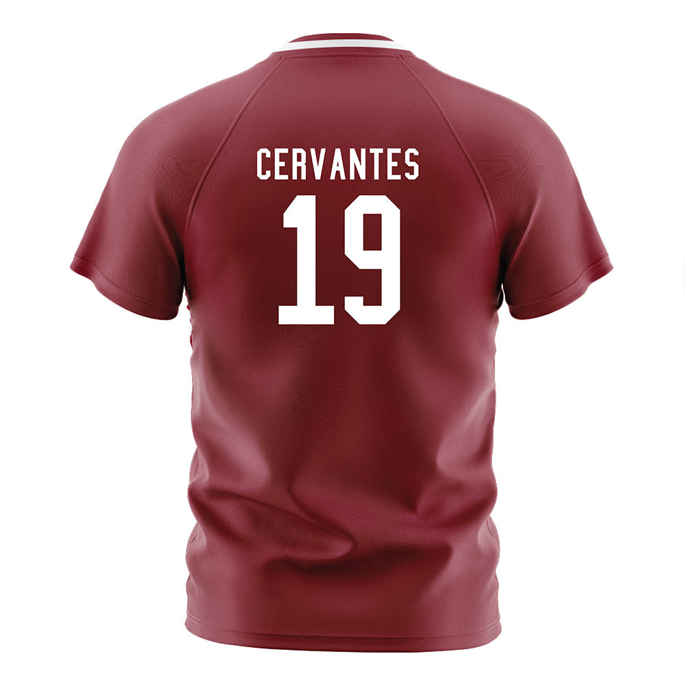 SCU - NCAA Women's Soccer : Daniela Cervantes - Red Soccer Jersey-1