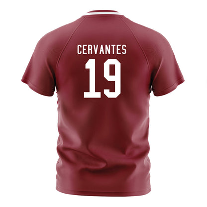SCU - NCAA Women's Soccer : Daniela Cervantes - Red Soccer Jersey-1
