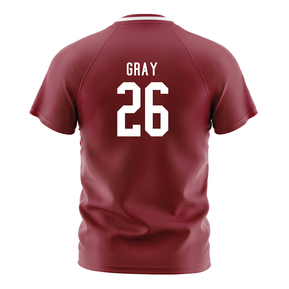 SCU - NCAA Women's Soccer : Caroline Gray - Red Soccer Jersey