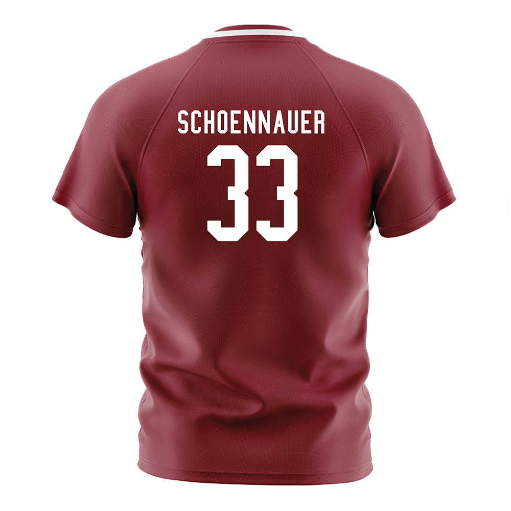 SCU - NCAA Women's Soccer : kennedy schoennauer - Red Soccer Jersey