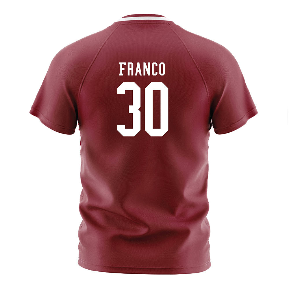 SCU - NCAA Women's Soccer : Amaris Franco - Red Soccer Jersey