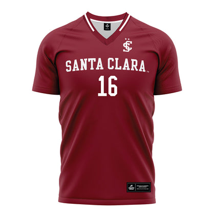 SCU - NCAA Women's Soccer : Kaylee Smith - Red Soccer Jersey-0
