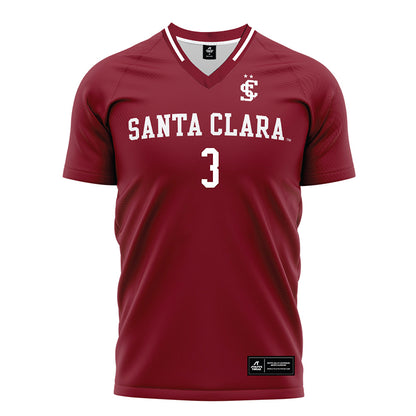 SCU - NCAA Women's Soccer : Keira Martin - Red Soccer Jersey-0