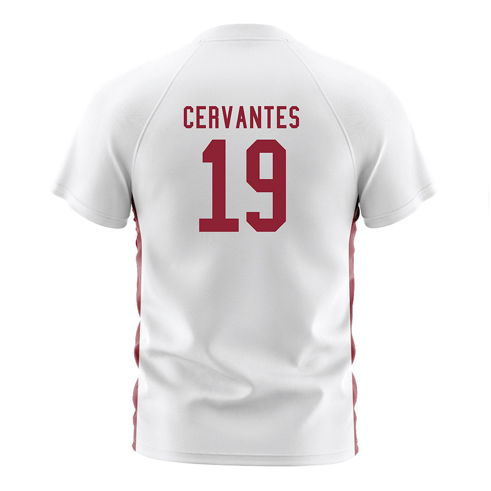 SCU - NCAA Women's Soccer : Daniela Cervantes - White Soccer Jersey-1