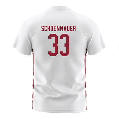 SCU - NCAA Women's Soccer : kennedy schoennauer - White Soccer Jersey