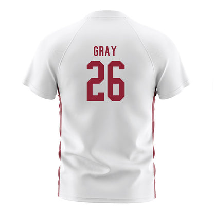 SCU - NCAA Women's Soccer : Caroline Gray - White Soccer Jersey