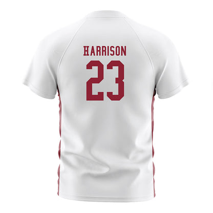 SCU - NCAA Women's Soccer : Ally Harrison - White Soccer Jersey-1