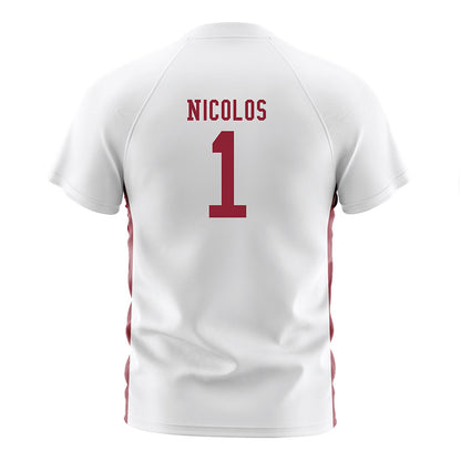 SCU - NCAA Women's Soccer : Marlee Nicolos - White Soccer Jersey