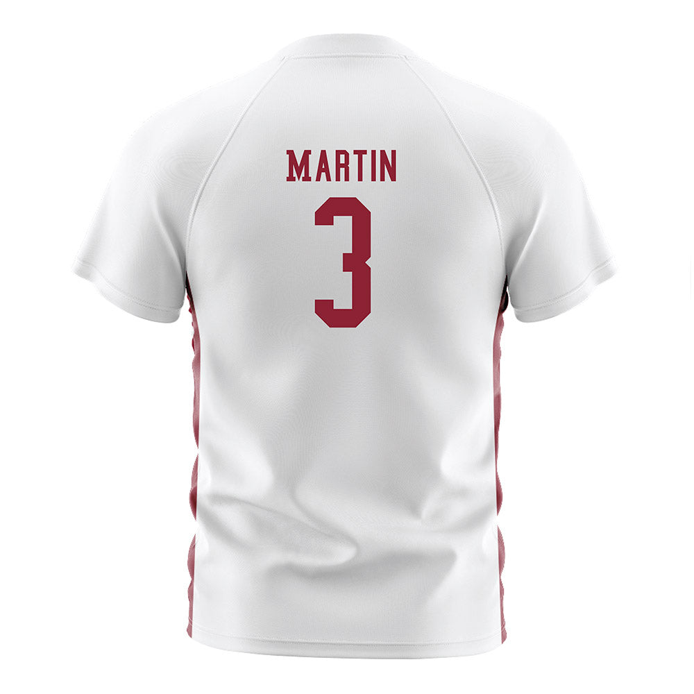 SCU - NCAA Women's Soccer : Keira Martin - White Soccer Jersey-1