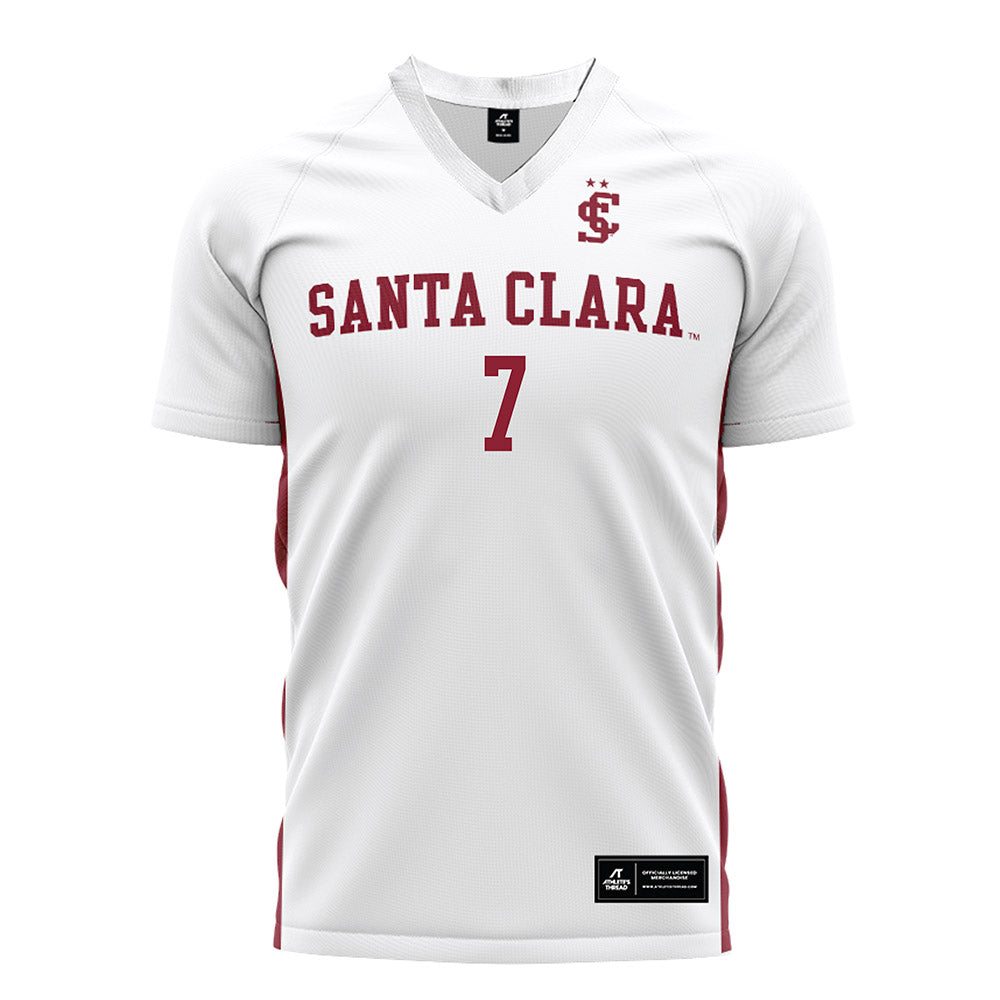 SCU - NCAA Women's Soccer : Addison Whitehouse - White Soccer Jersey