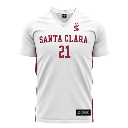 SCU - NCAA Women's Soccer : Raygen Lewis - White Soccer Jersey-0