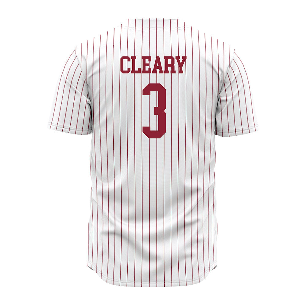 SCU - NCAA Baseball : Ben Cleary - White Jersey-1