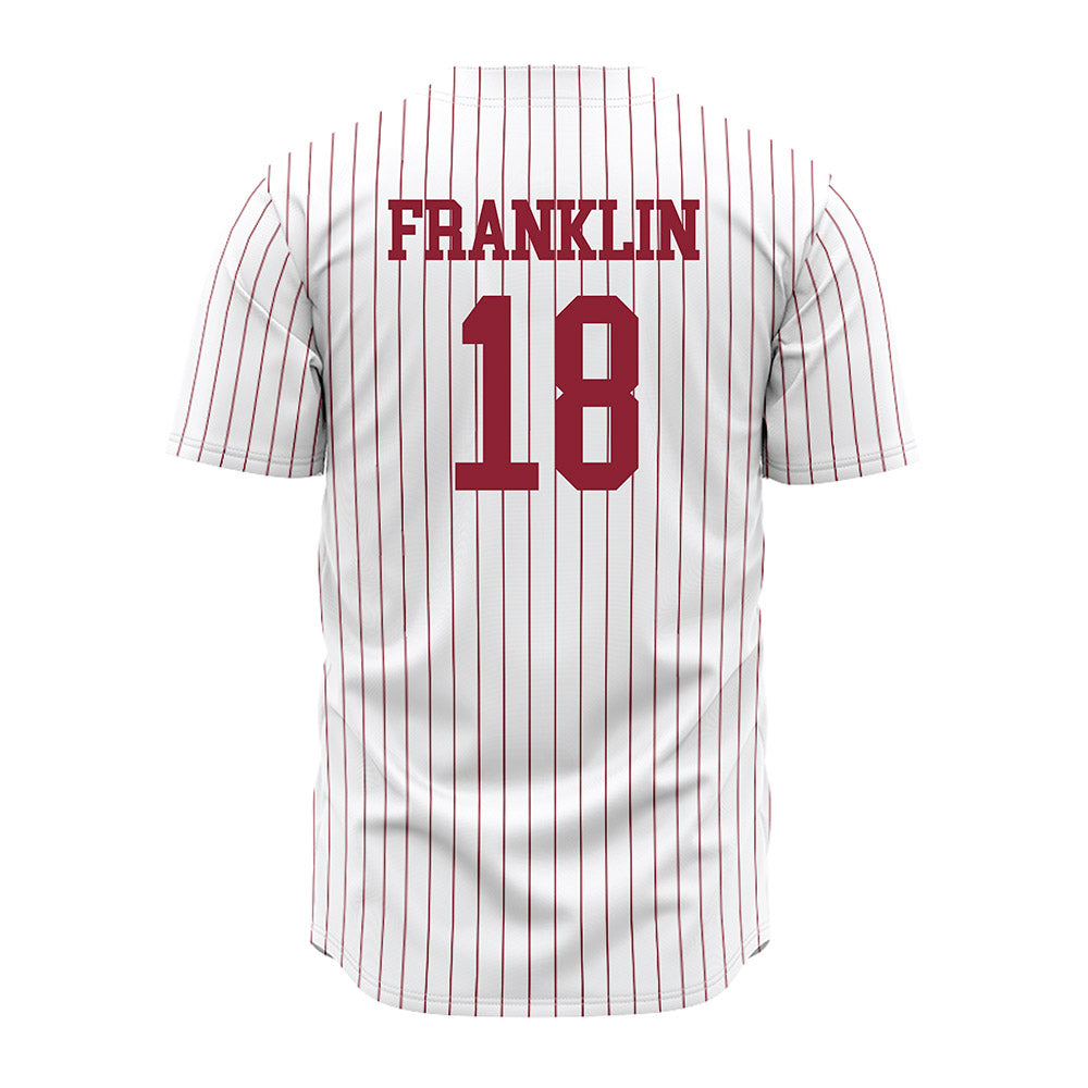 SCU - NCAA Baseball : Davis Franklin - White Jersey