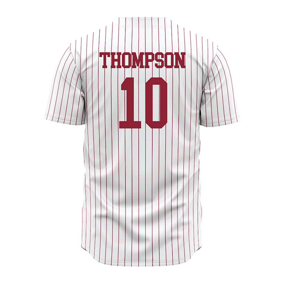 SCU - NCAA Baseball : Caden Thompson - White Jersey