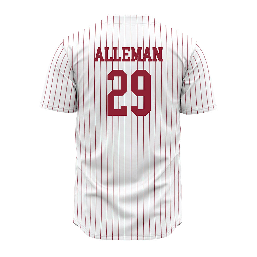 SCU - NCAA Baseball : Tyler Alleman - White Jersey