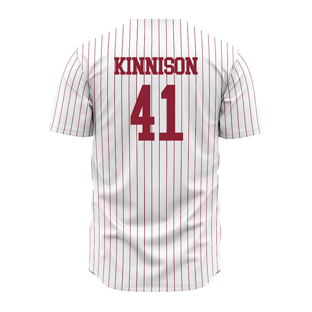 SCU - NCAA Baseball : Kole Kinnison - White Jersey