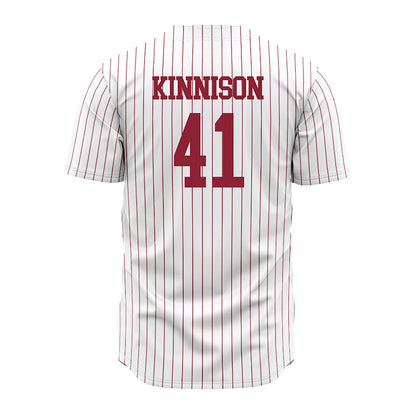 SCU - NCAA Baseball : Kole Kinnison - White Jersey