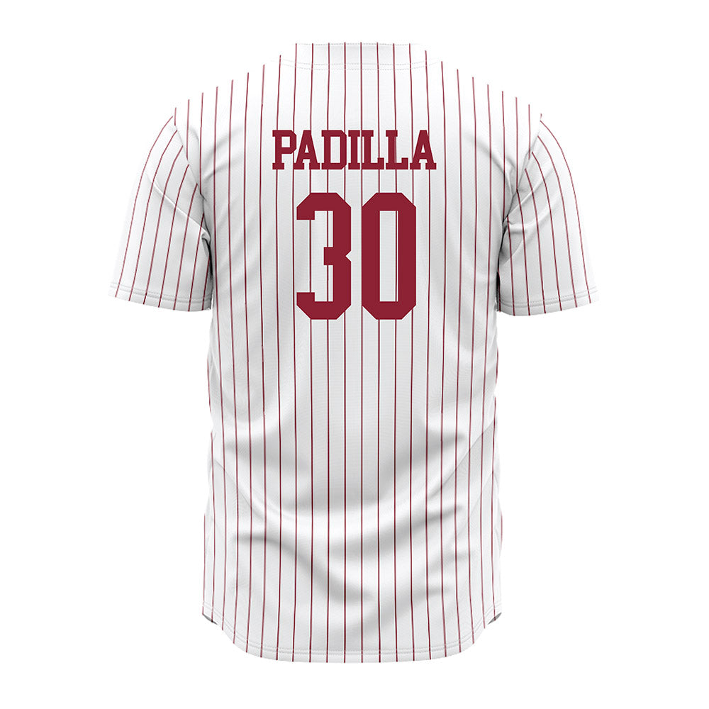 SCU - NCAA Baseball : Bryce Padilla - White Jersey