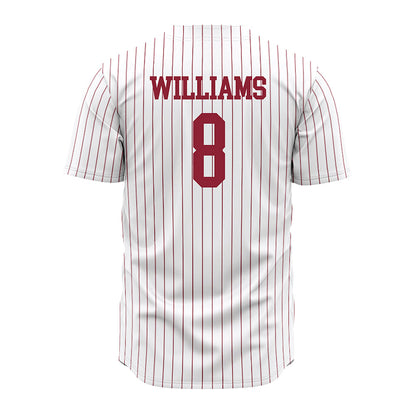 SCU - NCAA Baseball : Malcolm Williams - White Jersey