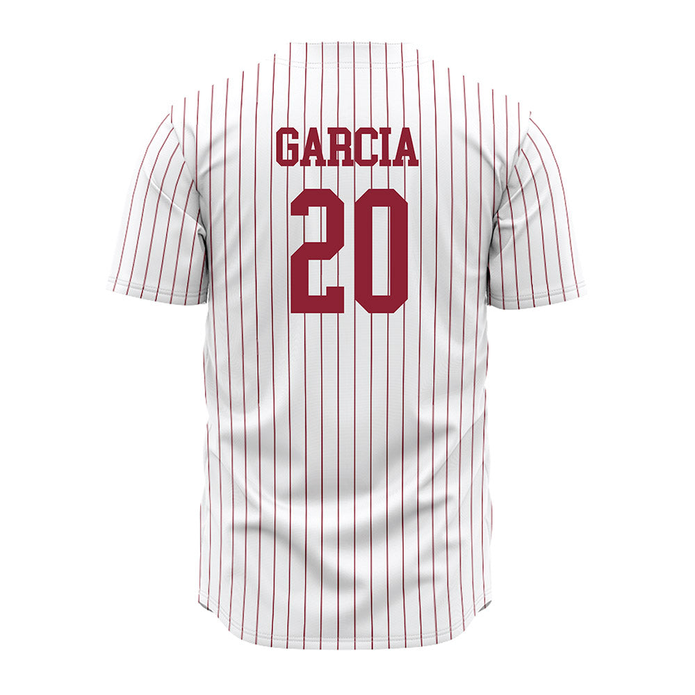 SCU - NCAA Baseball : Mateo Garcia - White Jersey-1