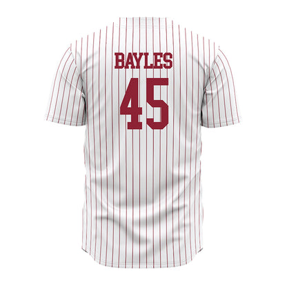 SCU - NCAA Baseball : Max Bayles - White Jersey