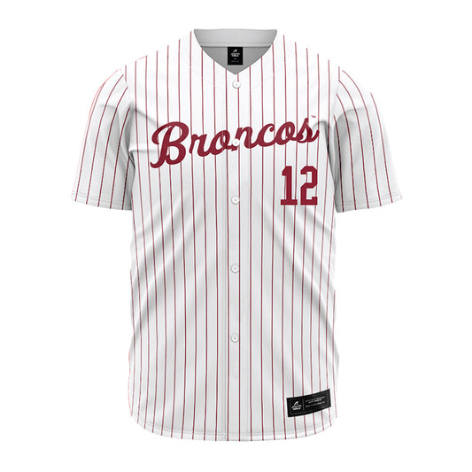 SCU - NCAA Baseball : Efrain Manzo - White Jersey