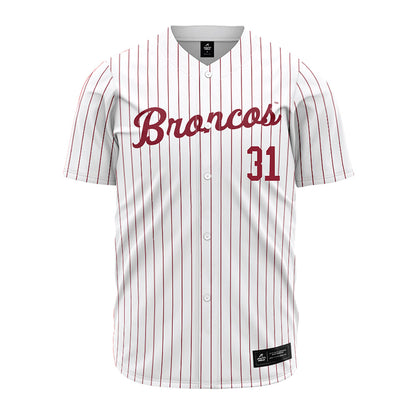 SCU - NCAA Baseball : Andrew Habermann - White Jersey-0