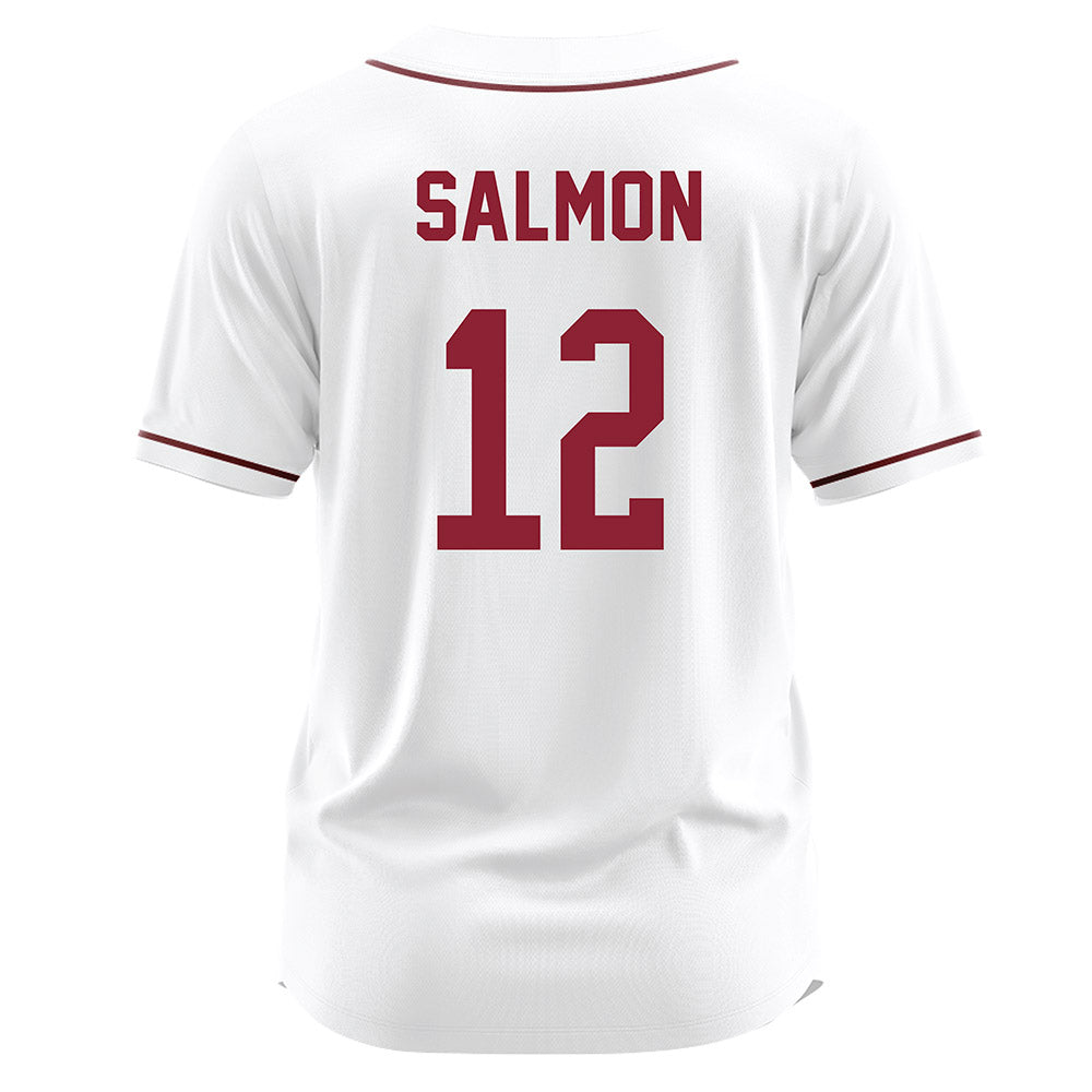 SCU - NCAA Softball : Morgan Salmon - White Jersey