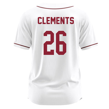 SCU - NCAA Softball : Taryn Clements - White Jersey