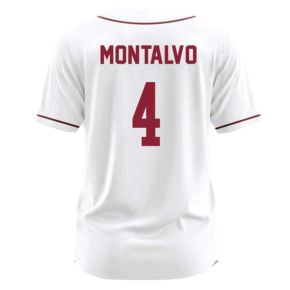 SCU - NCAA Softball : Mariah Montalvo - White Jersey