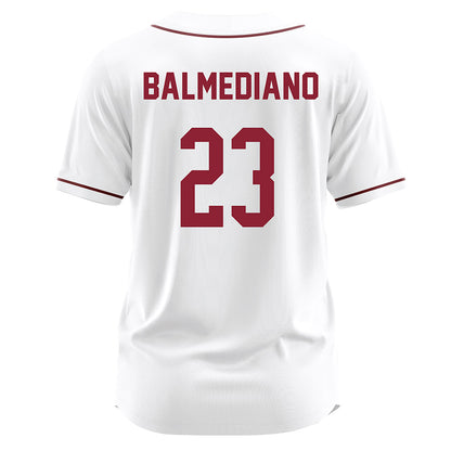 SCU - NCAA Softball : Robynn Balmediano - White Jersey