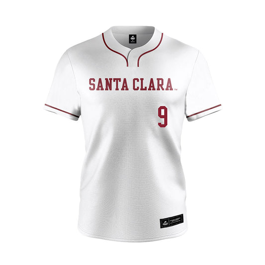 SCU - NCAA Softball : Mackenzie Olshenske - White Jersey-0