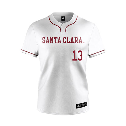 SCU - NCAA Softball : Sophia Cardinale - White Jersey-0