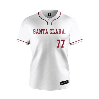 SCU - NCAA Softball : Ellison Schroeder - White Jersey-0