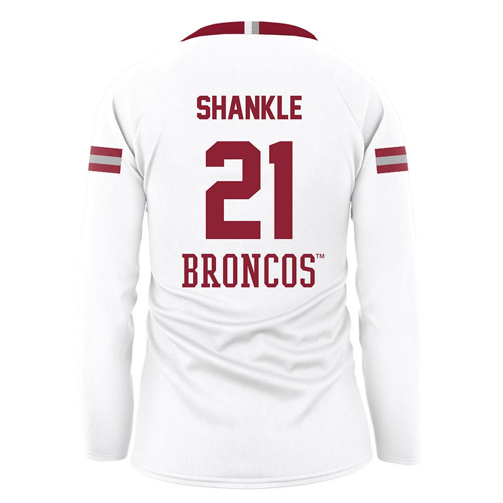 SCU - NCAA Women's Volleyball : Bryn Shankle - White Volleyball Jersey-1