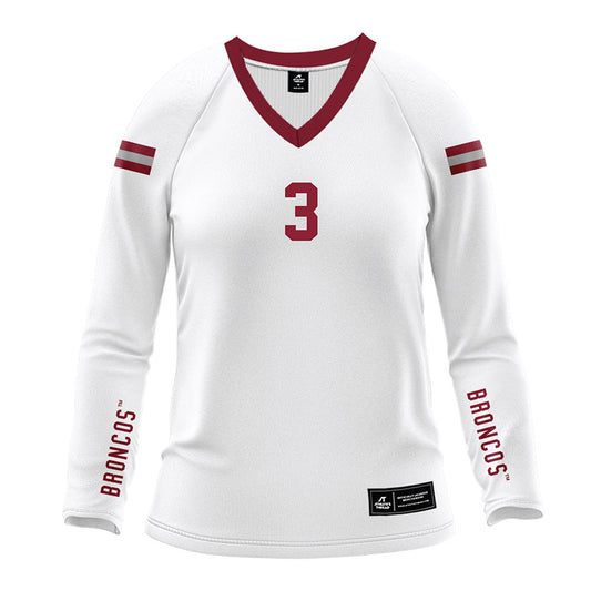 SCU - NCAA Women's Volleyball : Danielle Brown - White Volleyball Jersey