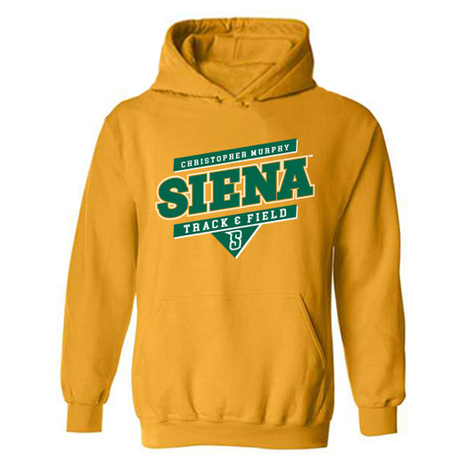 Siena - NCAA Men's Track & Field : Christopher Murphy - Classic Fashion Shersey Hooded Sweatshirt