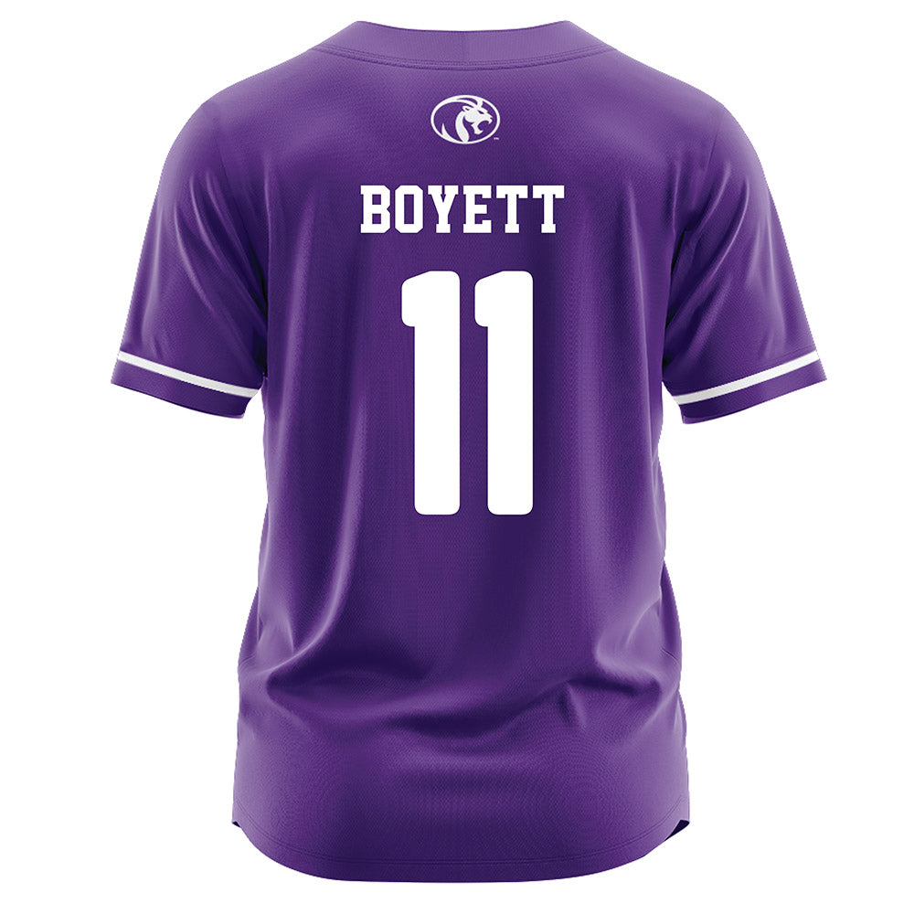 North Alabama - NCAA Softball : Ryleigh Boyett - Purple Jersey