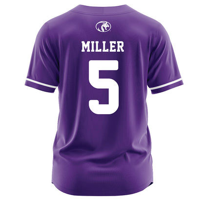 North Alabama - NCAA Softball : Jayla Miller - Purple Jersey