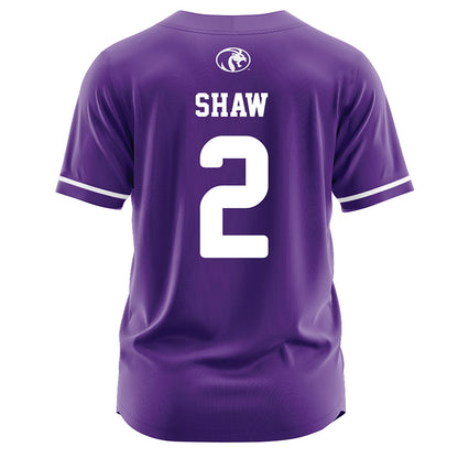 North Alabama - NCAA Softball : Natalie Shaw - Purple Jersey