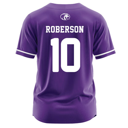 North Alabama - NCAA Softball : Jorja Roberson - Purple Jersey