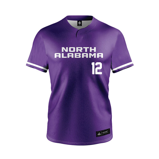 North Alabama - NCAA Softball : Emily Matthews - Purple Jersey