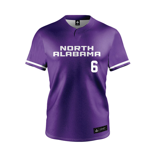 North Alabama - NCAA Softball : Briley Dover - Purple Jersey-0