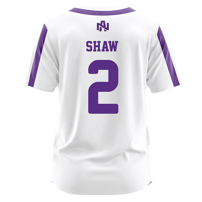 North Alabama - NCAA Softball : Natalie Shaw - White Jersey