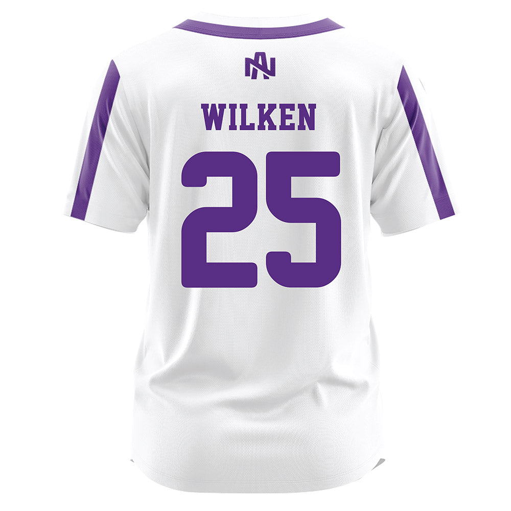 North Alabama - NCAA Softball : Alivia Wilken - White Jersey