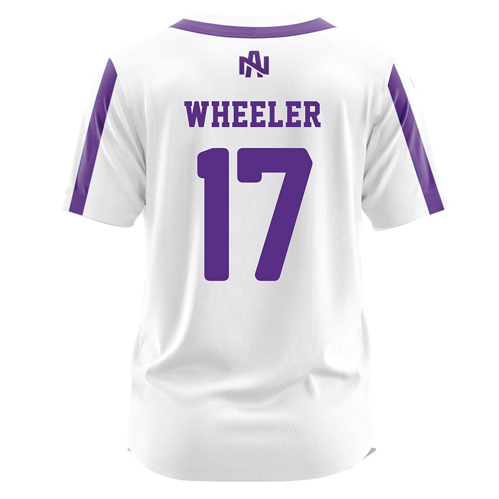 North Alabama - NCAA Softball : Laura Leigh Wheeler - White Jersey