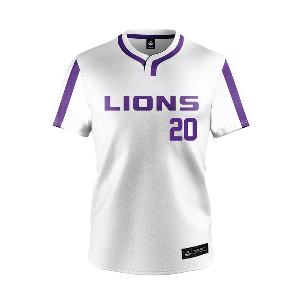 North Alabama - NCAA Softball : Samantha Day-Jones - White Jersey-0