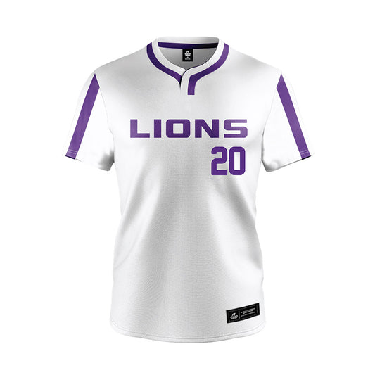 North Alabama - NCAA Softball : Livy Huter - White Jersey-0